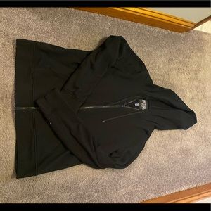 Victoria sport black zip up hoodie